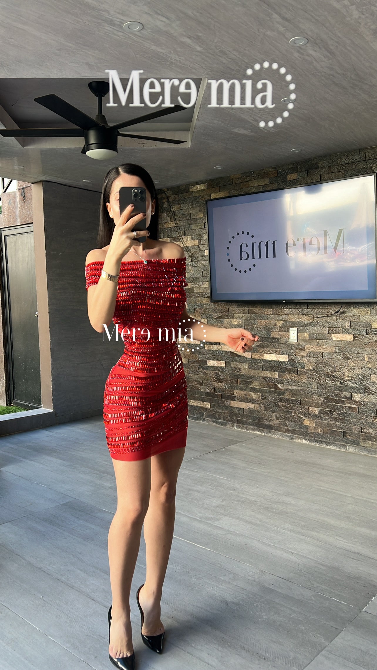 Vestido rojo apl