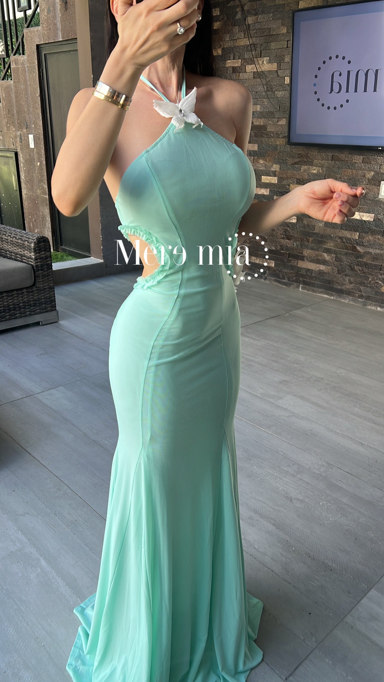 Vestido mariposa