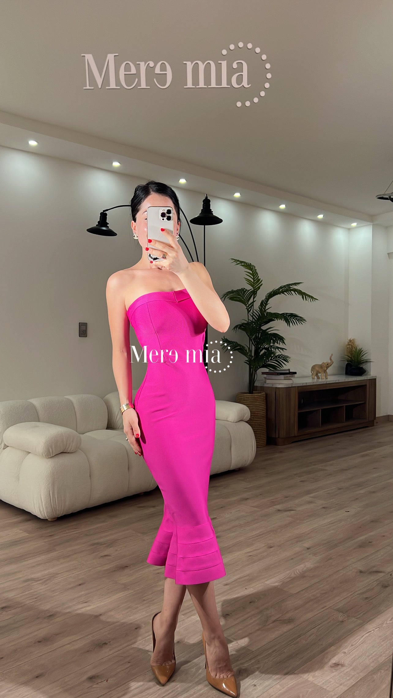 Vestido bugambilia olan