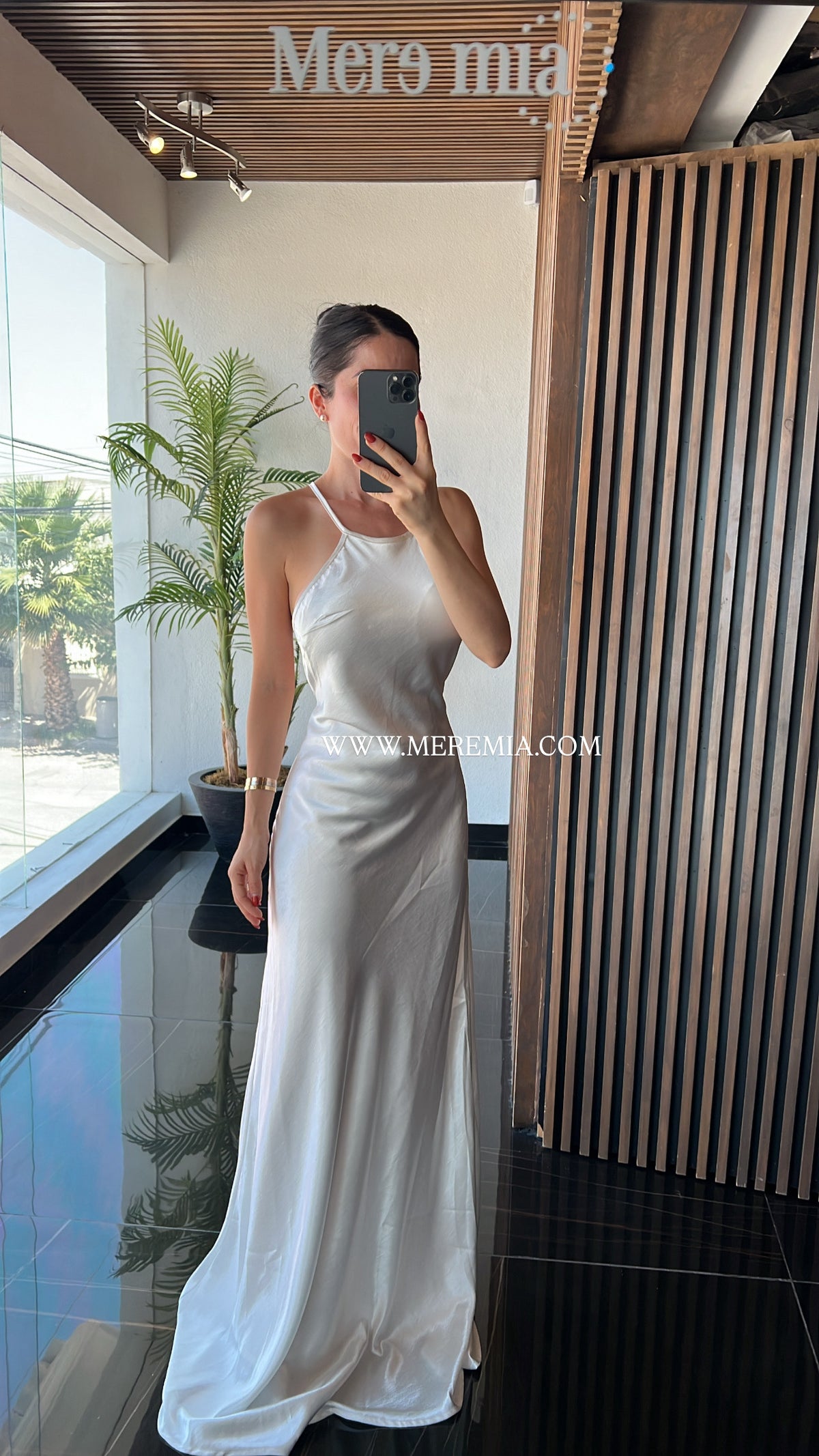 Vestido sat apl espalda