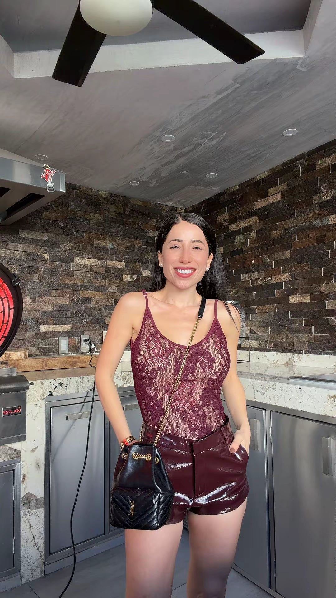 Conjunto encaje short