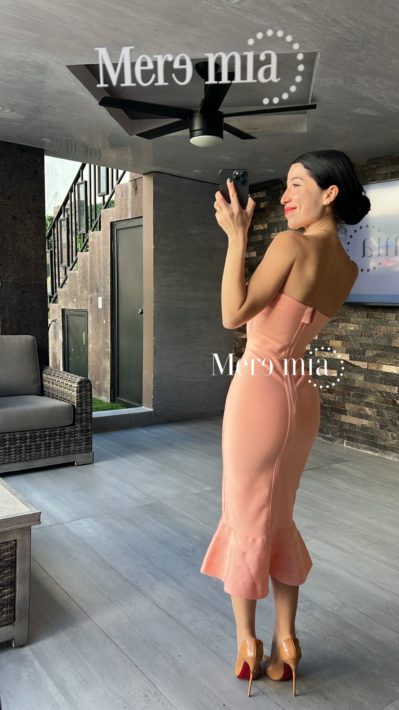 Vestido melon olan ab