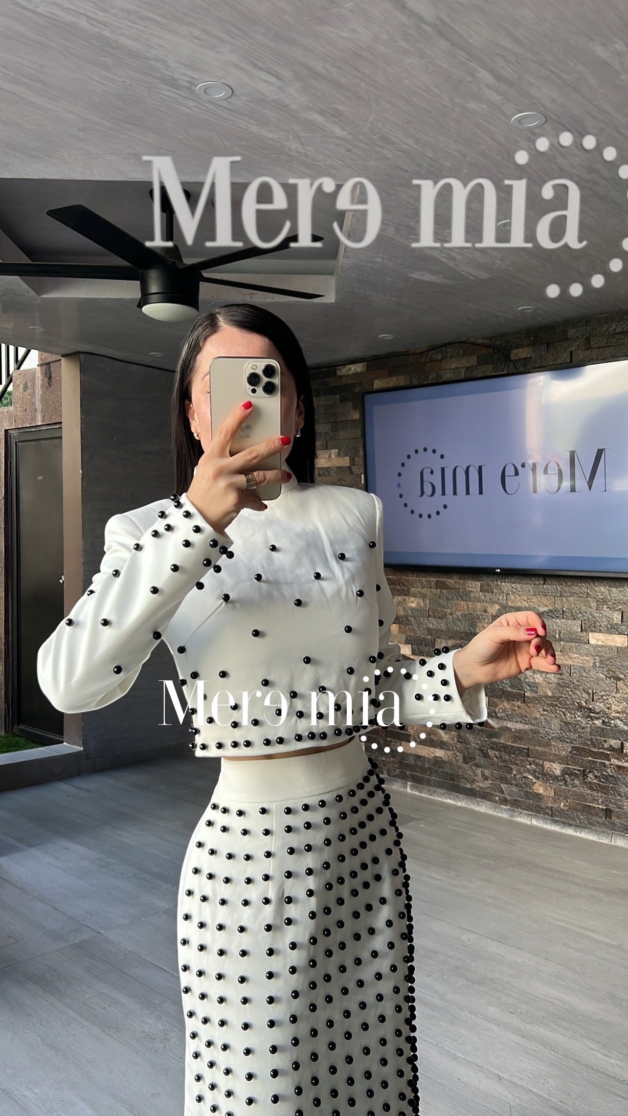 Conjunto blanco per negras