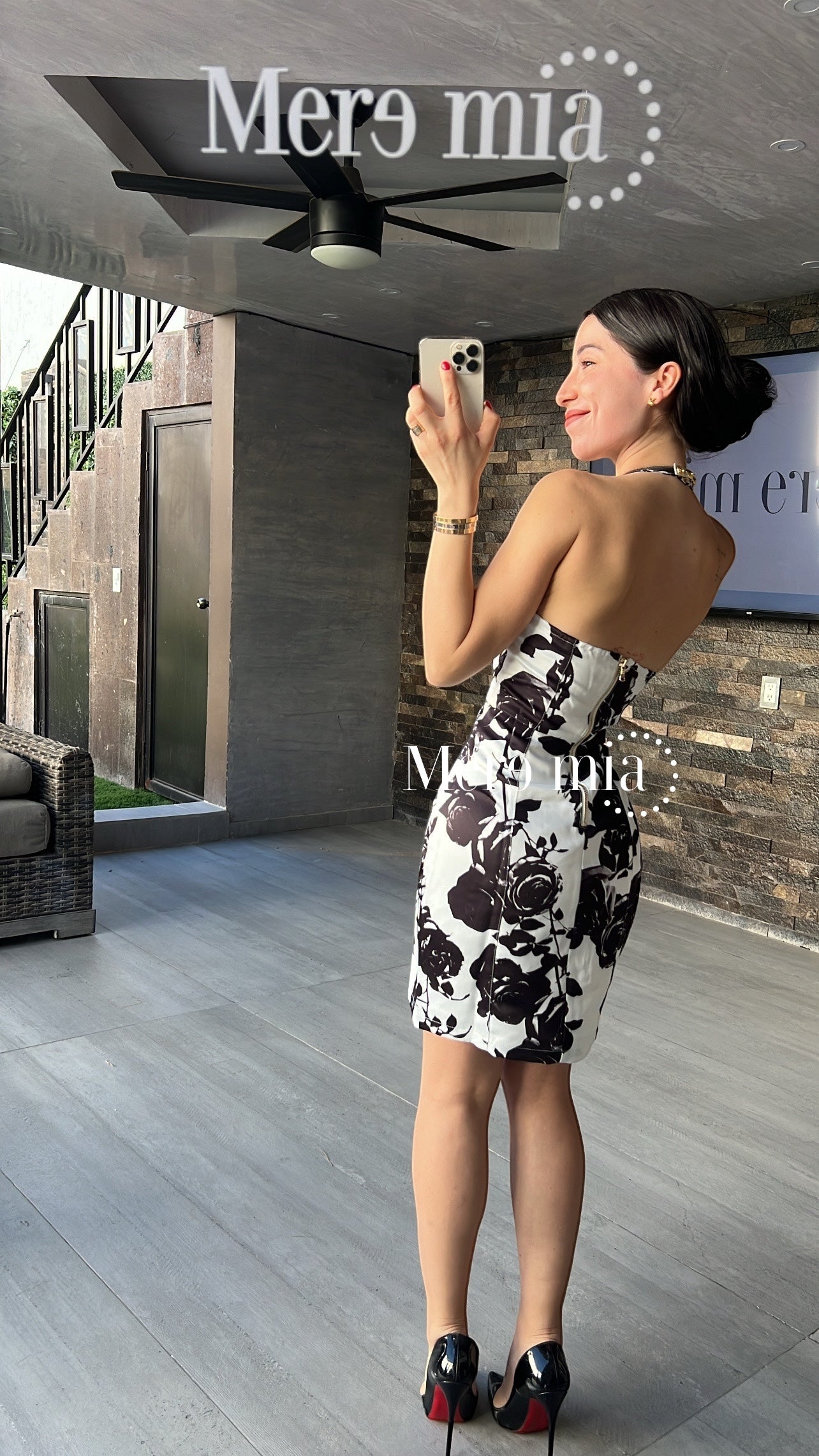 Vestido blanco flores