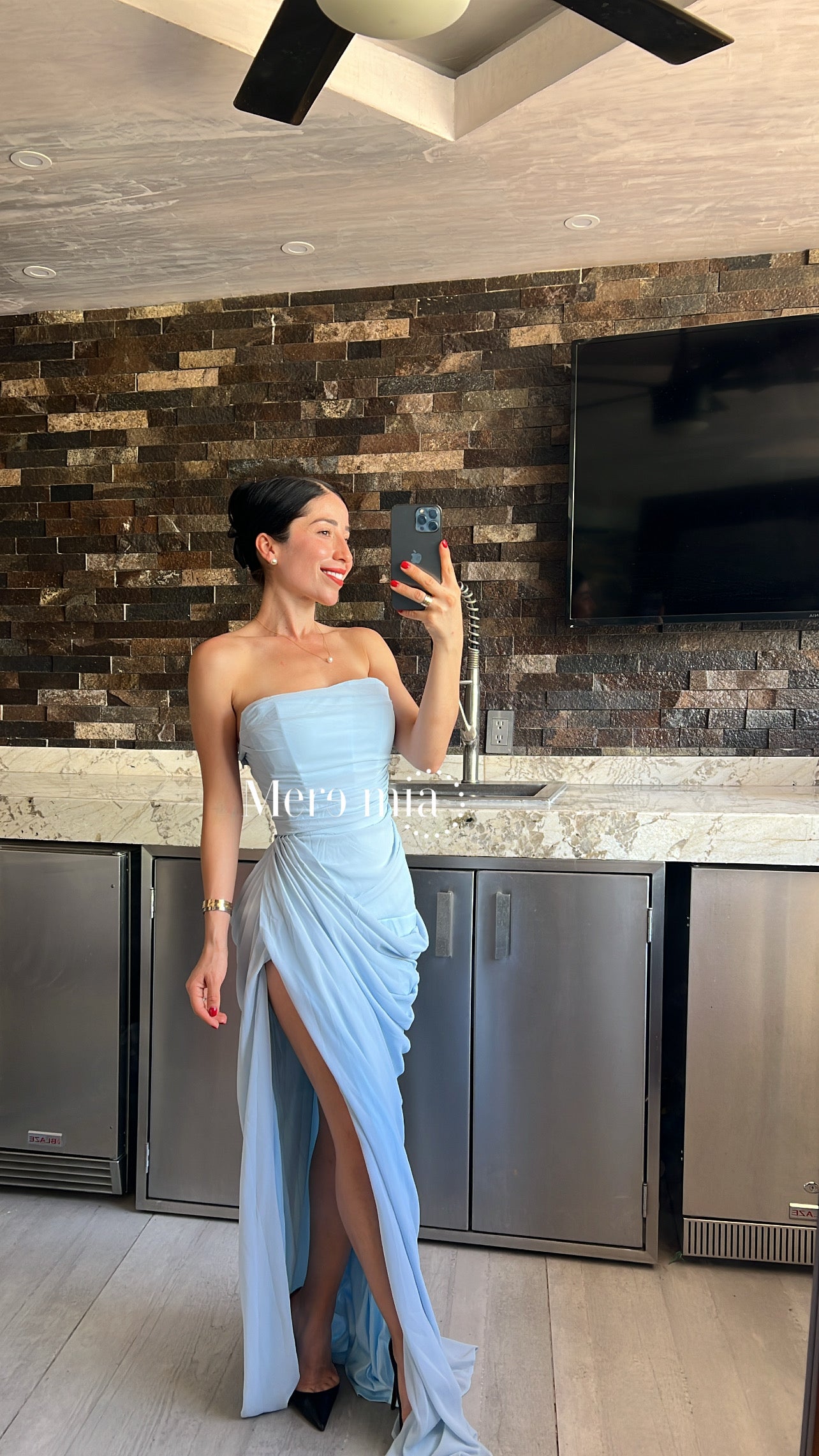 Vestido strapp ajustable