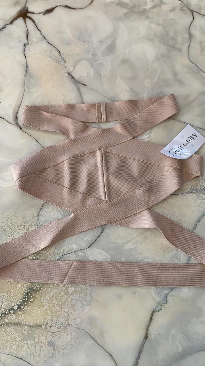 Crop top beige
