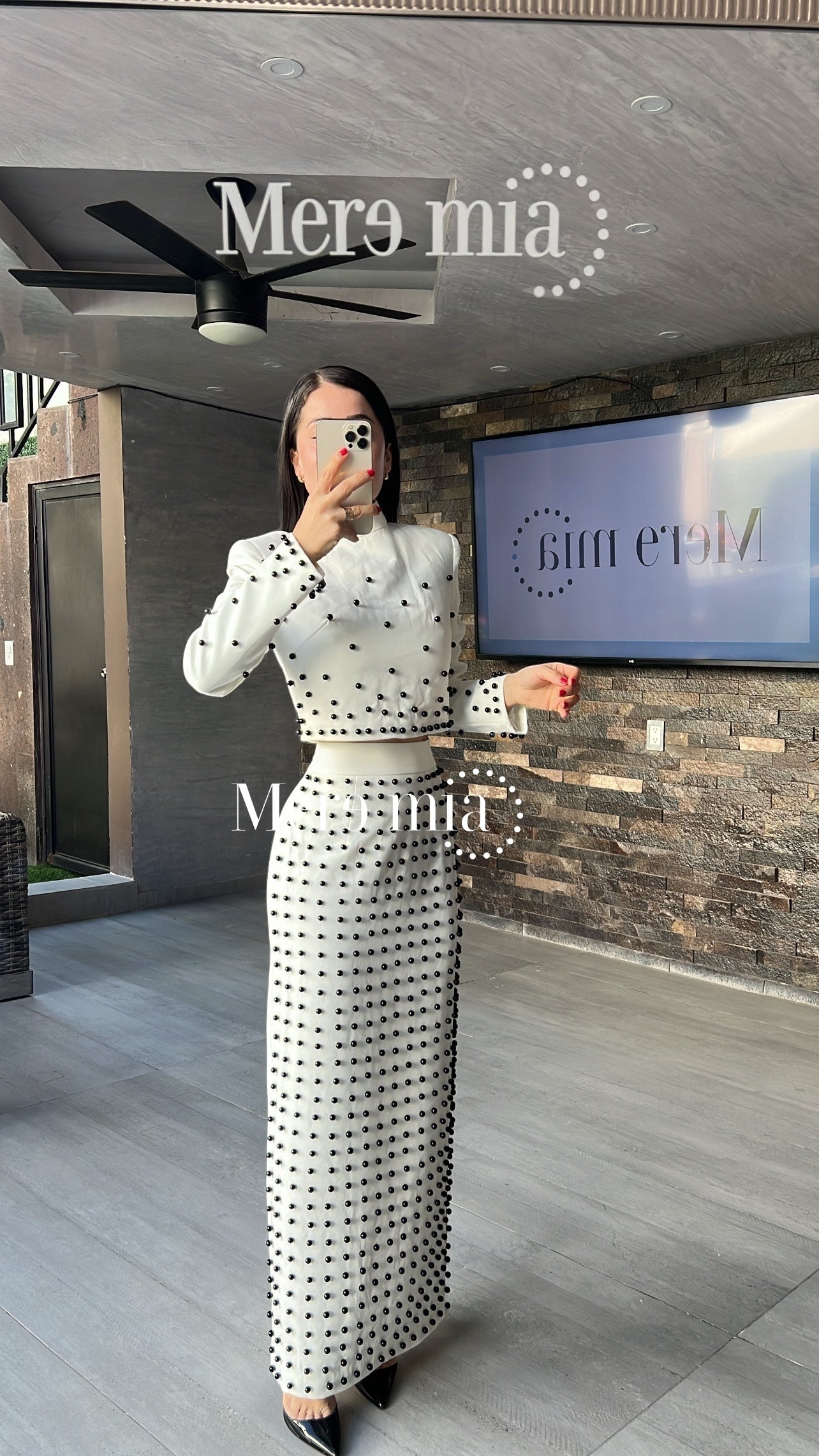 Conjunto blanco per negras