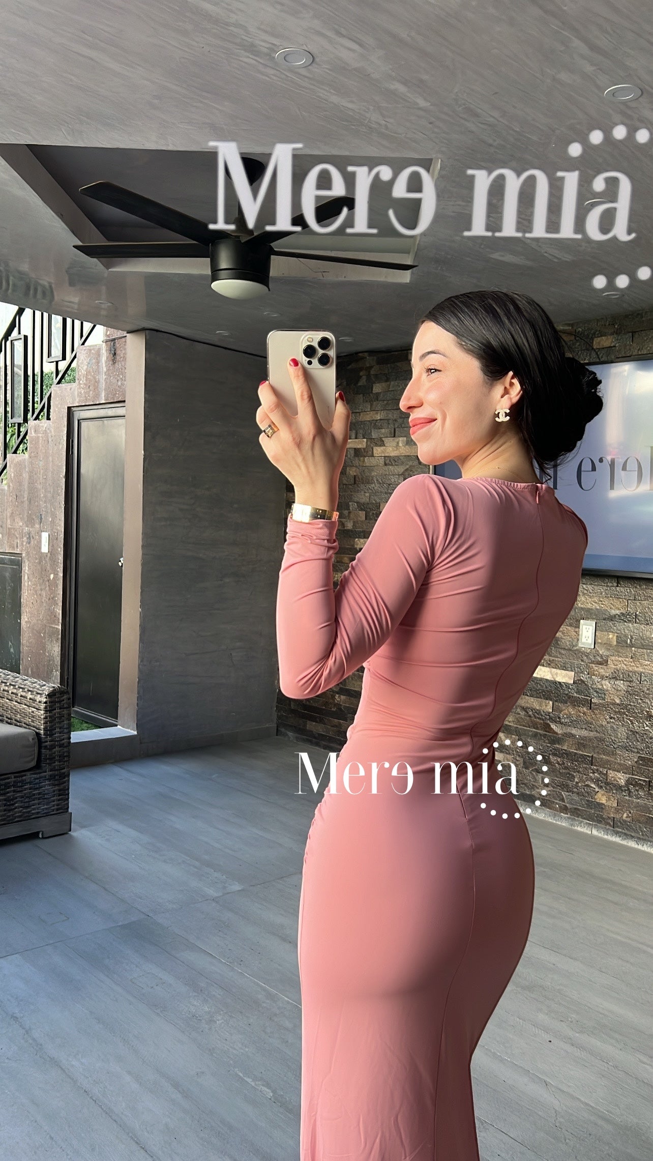 Vestido nudo stretch ml