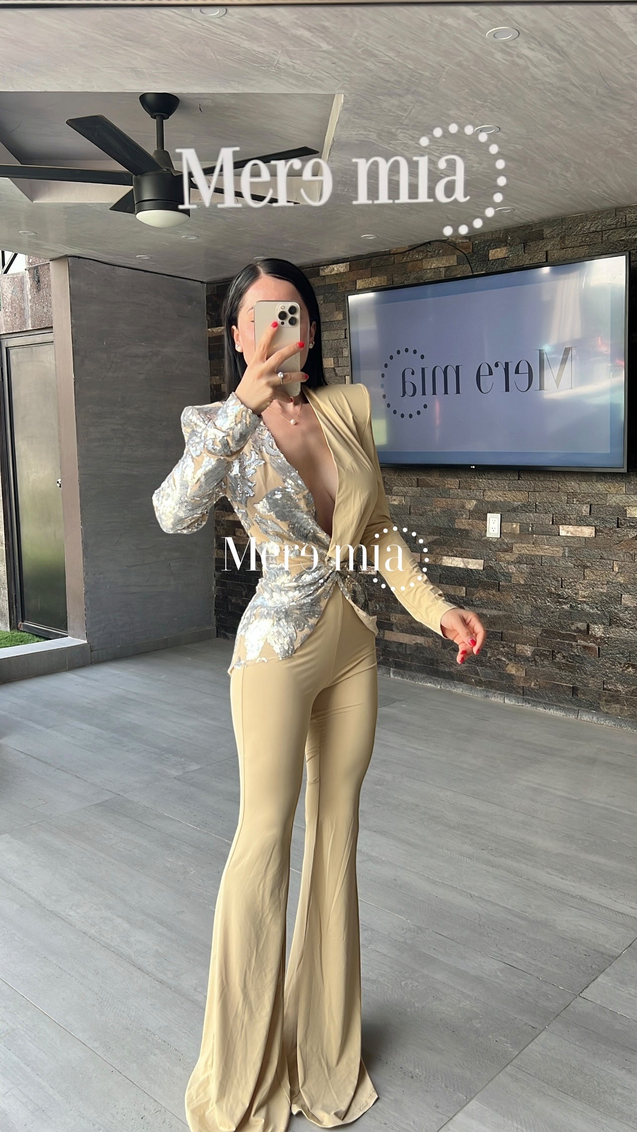 Jumpsuit lent plata
