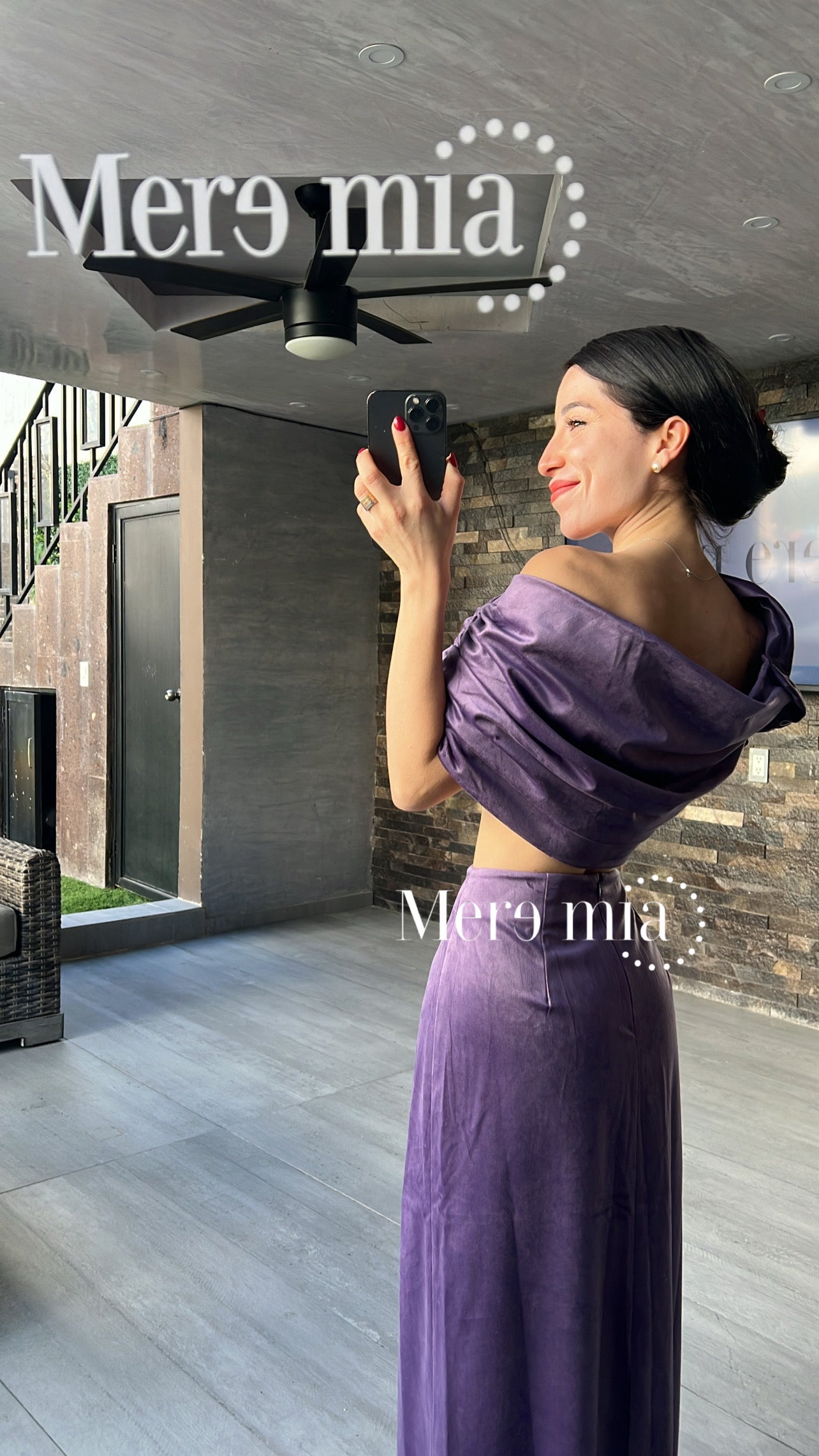 Conjunto top plisado terc