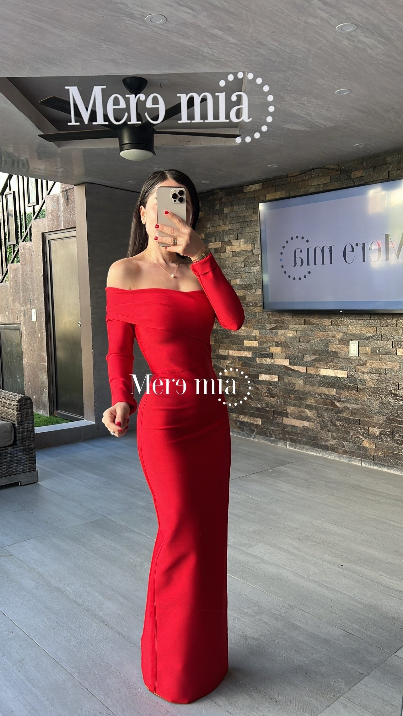Vestido ml homb liso