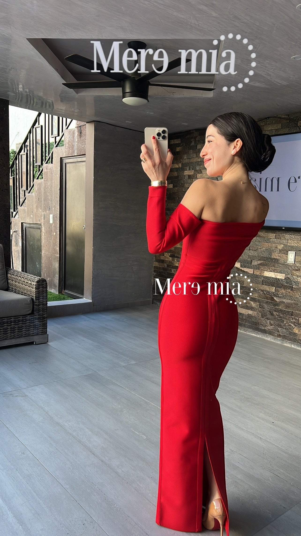Vestido ml homb liso