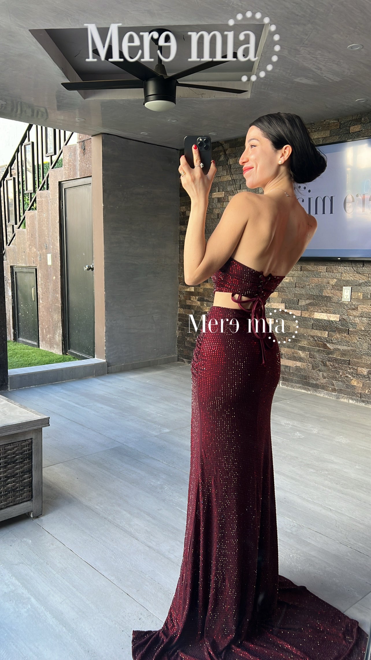 Conjunto tinto puntos