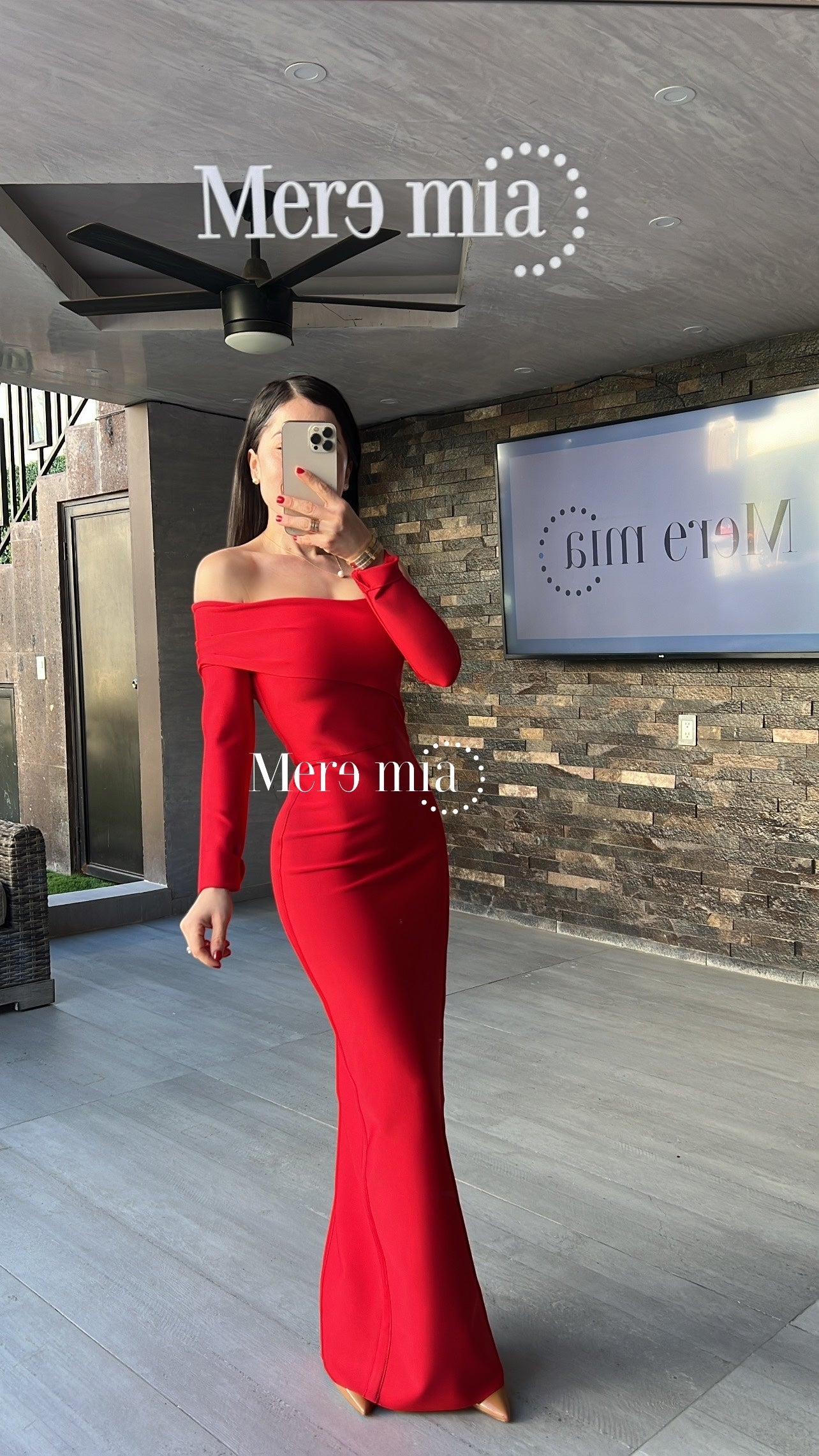 Vestido ml homb liso