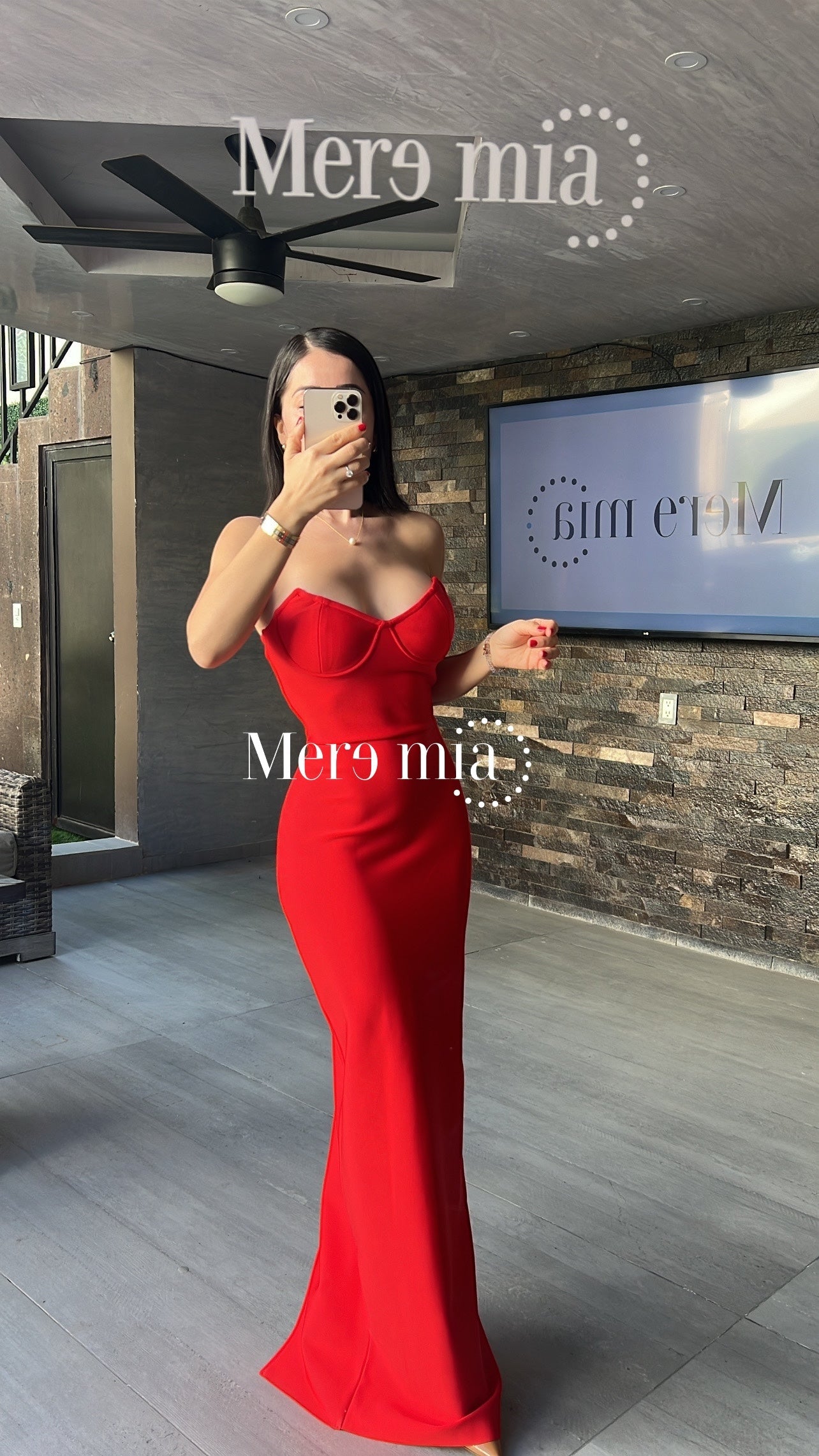 Vestido copas strapp