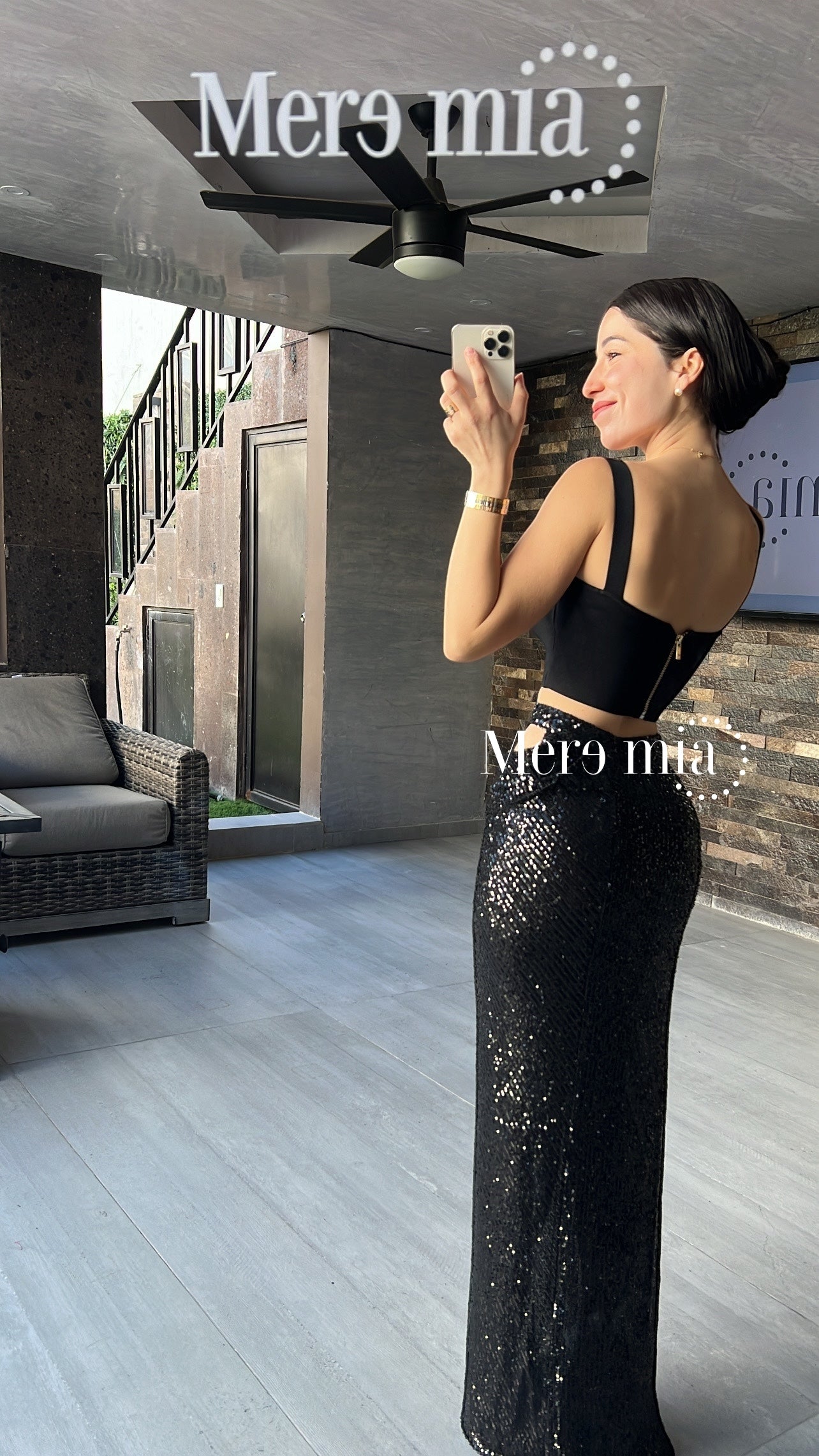 Conjunto negro lent strapp