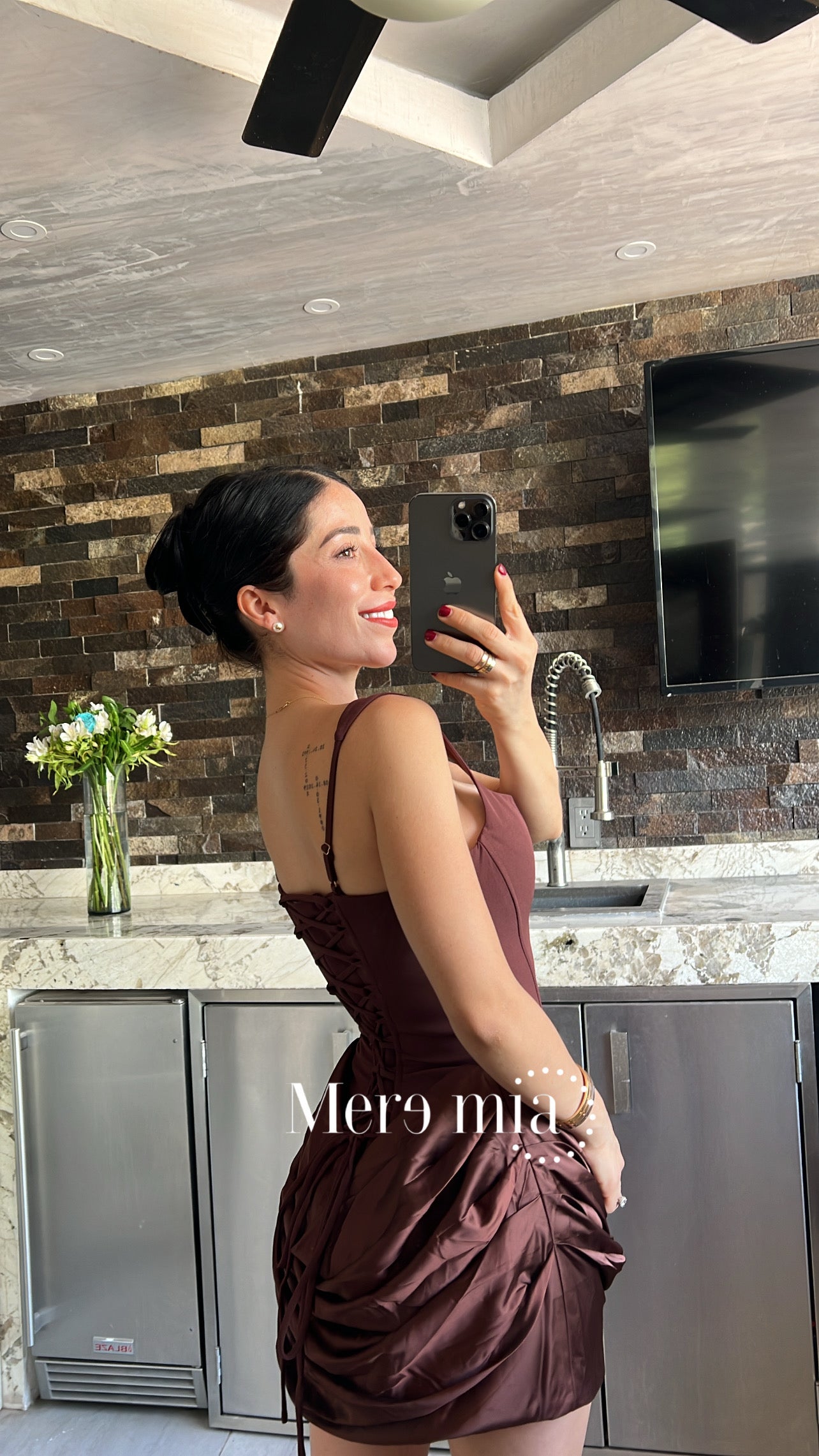 Vestido corset corto sat