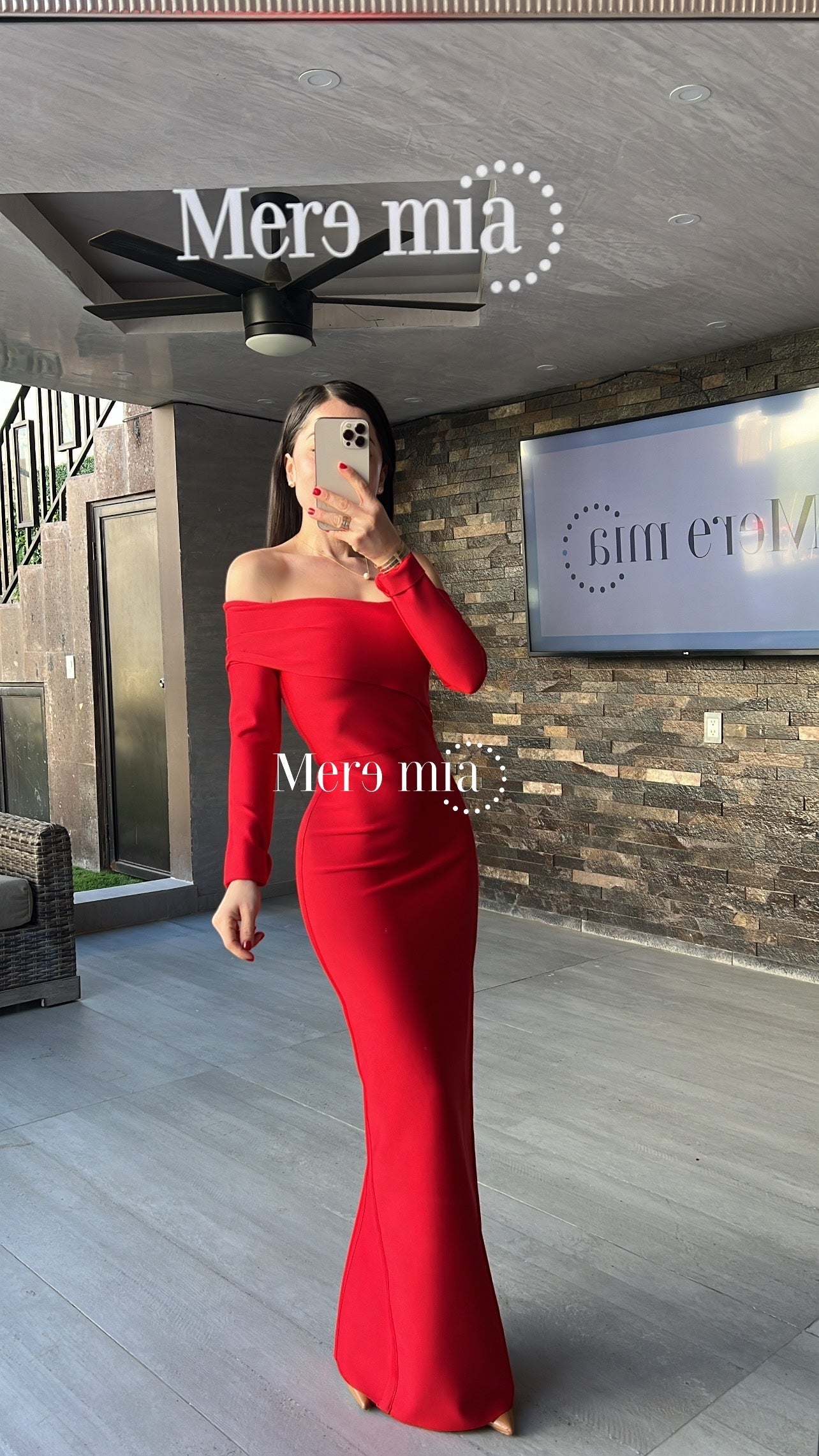 Vestido ml homb liso